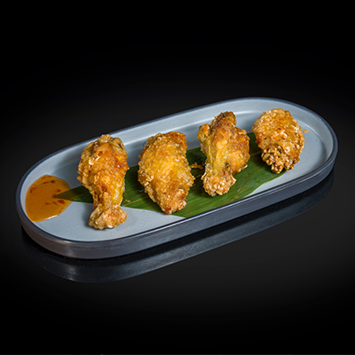 Alitas de pollo frito