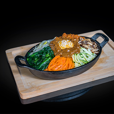 Bibimbap de pollo
