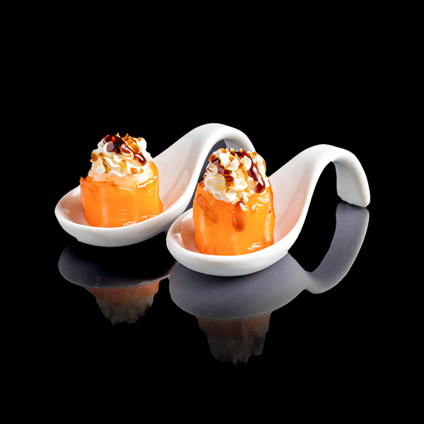 Gunkan de salmón/ Salmon gunkan