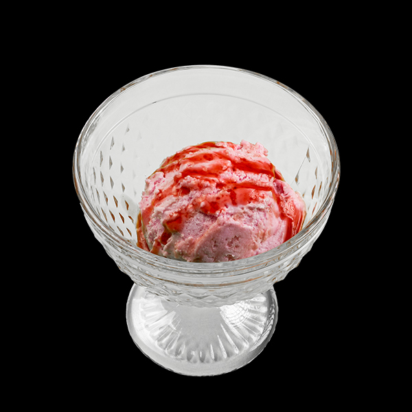 Helado de 1 bola (fresa, limón, chocolate, vainilla)