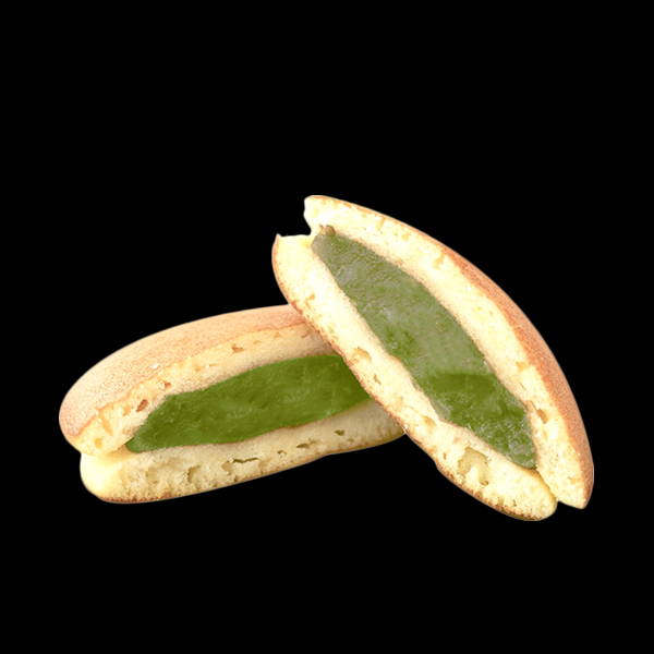Dorayaki de té verde
