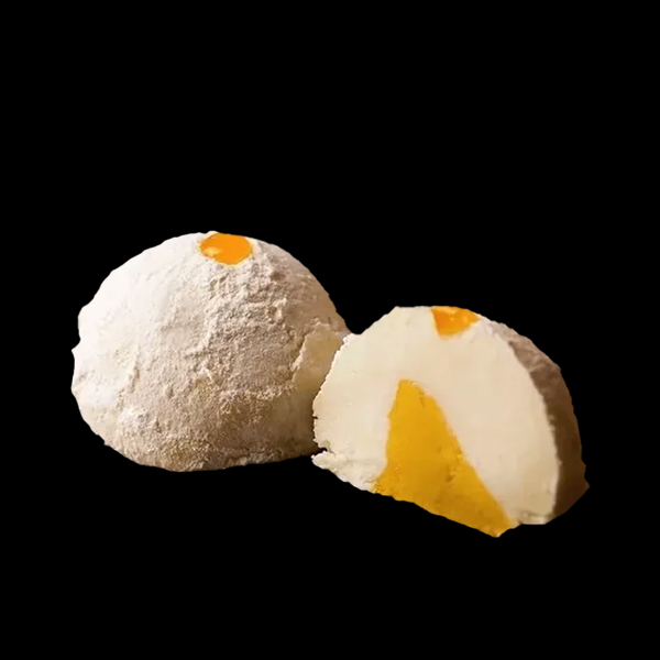 Mochi helado de coco y mango
