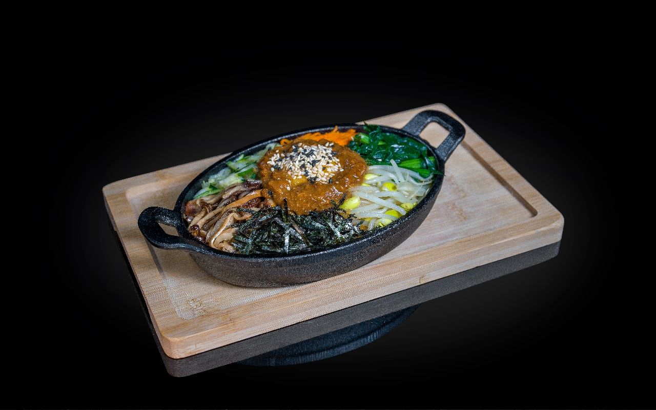 Bibimbap vegetal
