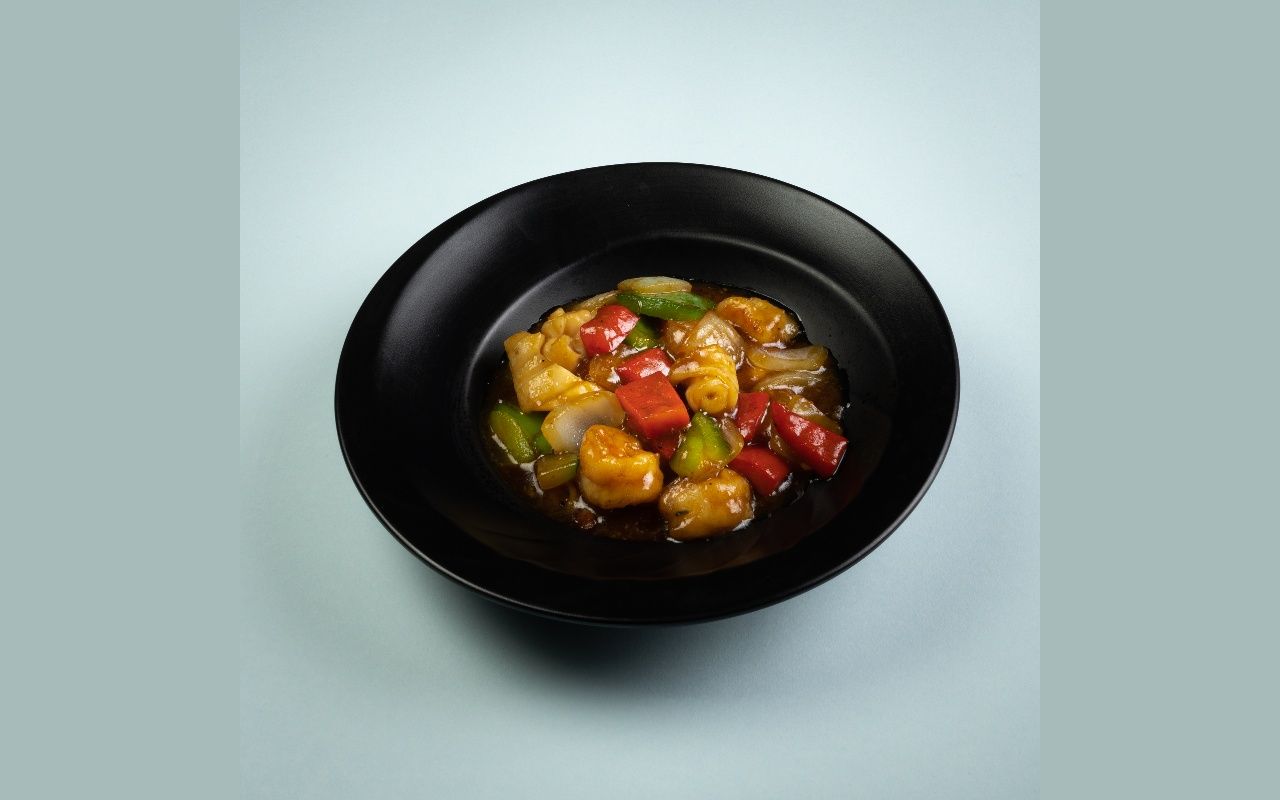 MARISCO CON VERDURAS