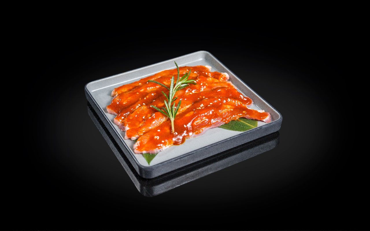 Panceta de cerdo kimchi