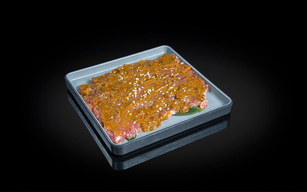 Loncha de ternera con pasta de soja fermentada