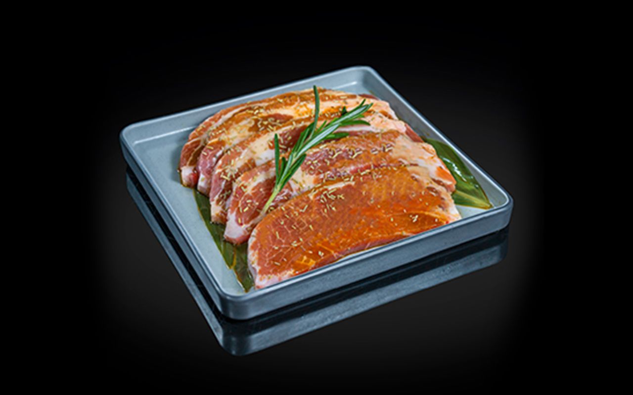 Cerdo ibérico con romero