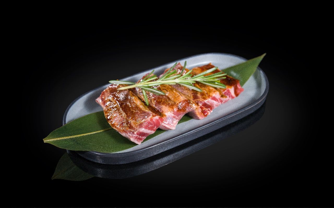 Churrasco con salsa especial